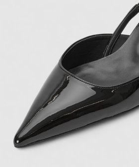 ◇ ポインテッドスリングバックストラップパンプス|allureville