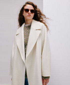 リバービッグカラーミドル丈コート|allureville OFFICIAL SITE