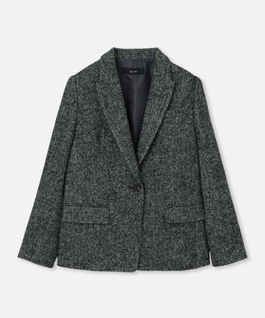 ◇ ヘリンボンツイードテーラードジャケット|allureville OFFICIAL