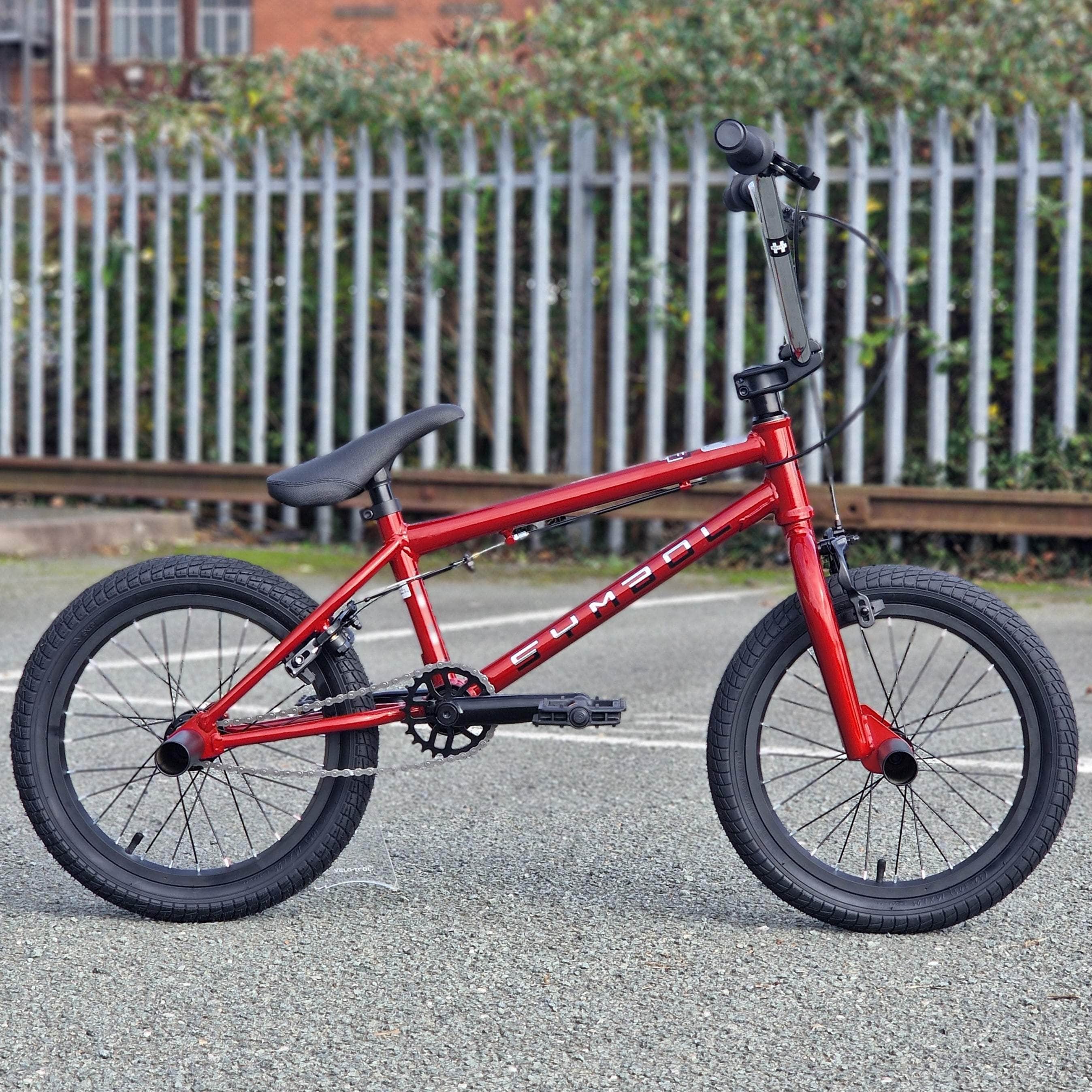 Huffy Symbol 16 Inch Kids BMX Bike Candy Red | Alans BMX
