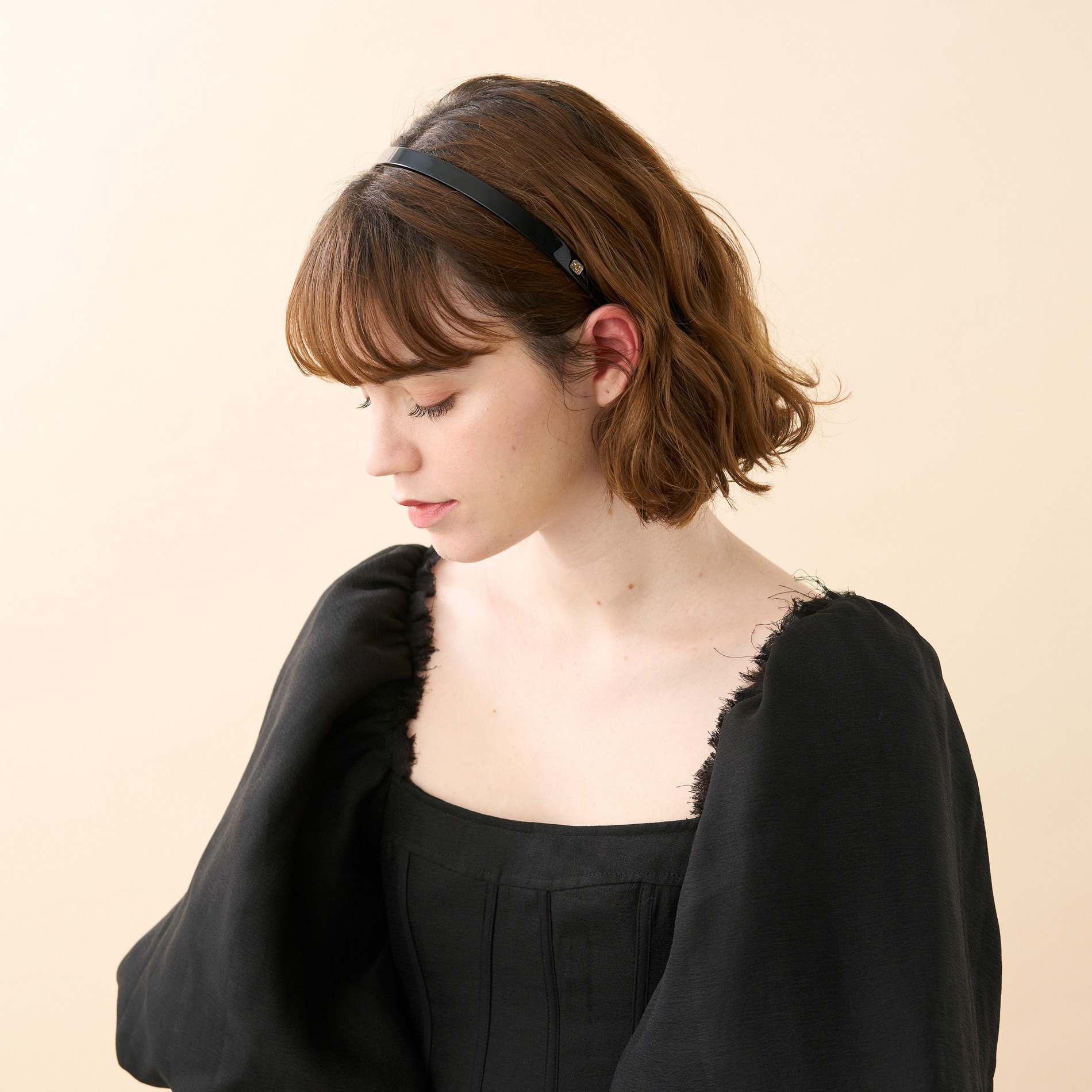 カチューシャ (1 cm)｜ALEXANDRE DE PARIS（アレクサンドル ドゥ パリ）