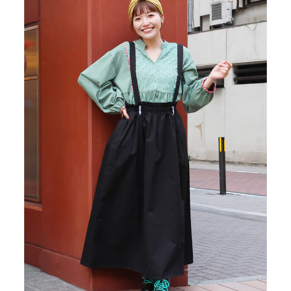 2WAYサスペンダースカート OSJBA036｜【アリノマ】大きいサイズの