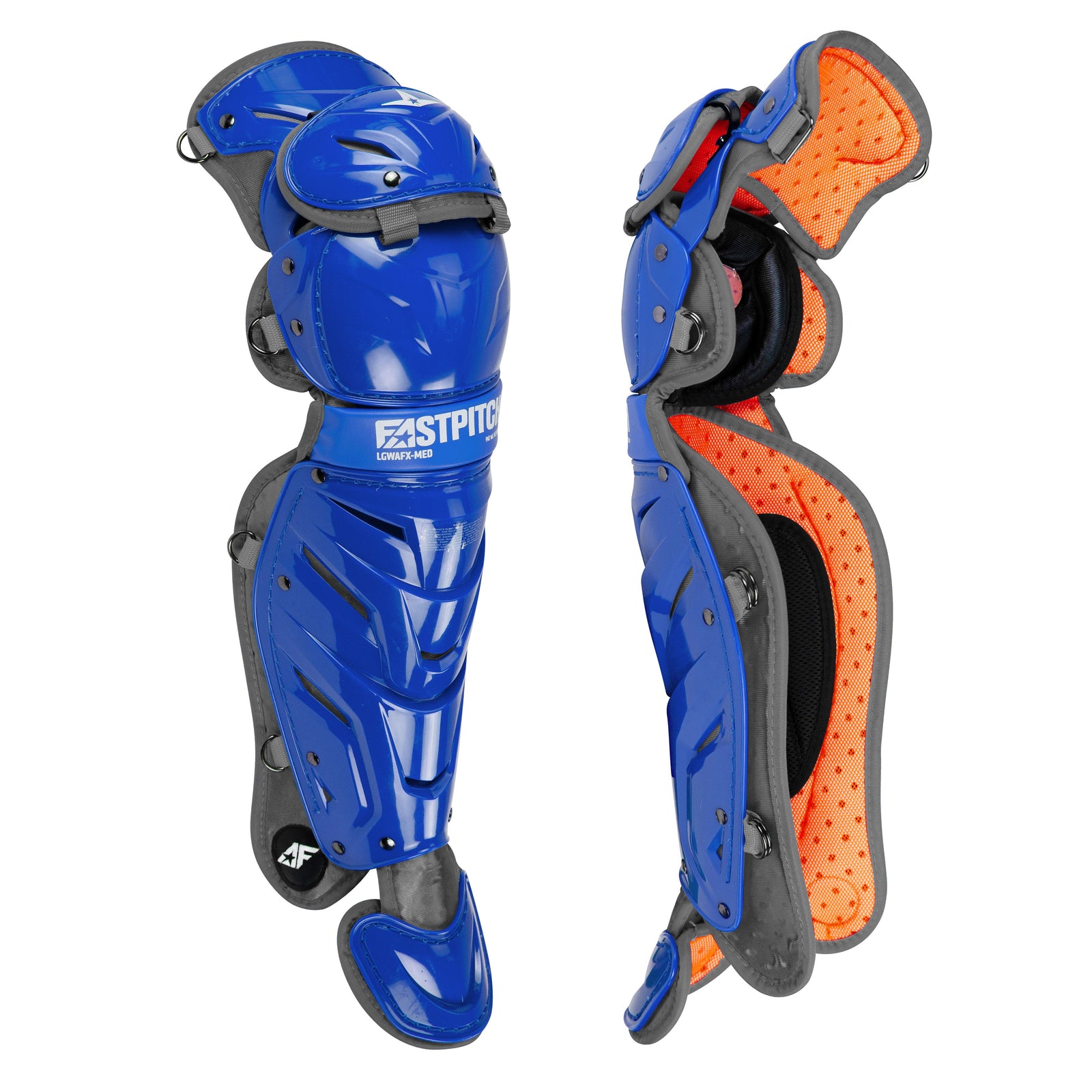 女子ソフトボール】 キャッチャー用 レガース LGWAFX ブルー