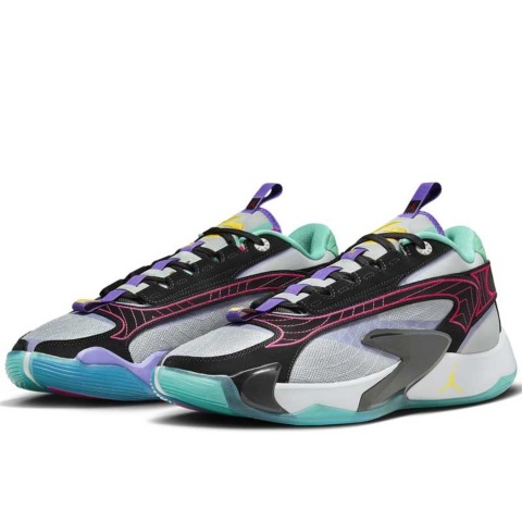 ジョーダン ルカ2 PF【DX9012-007】Wolf grey/Speed yellow/Hyper jade