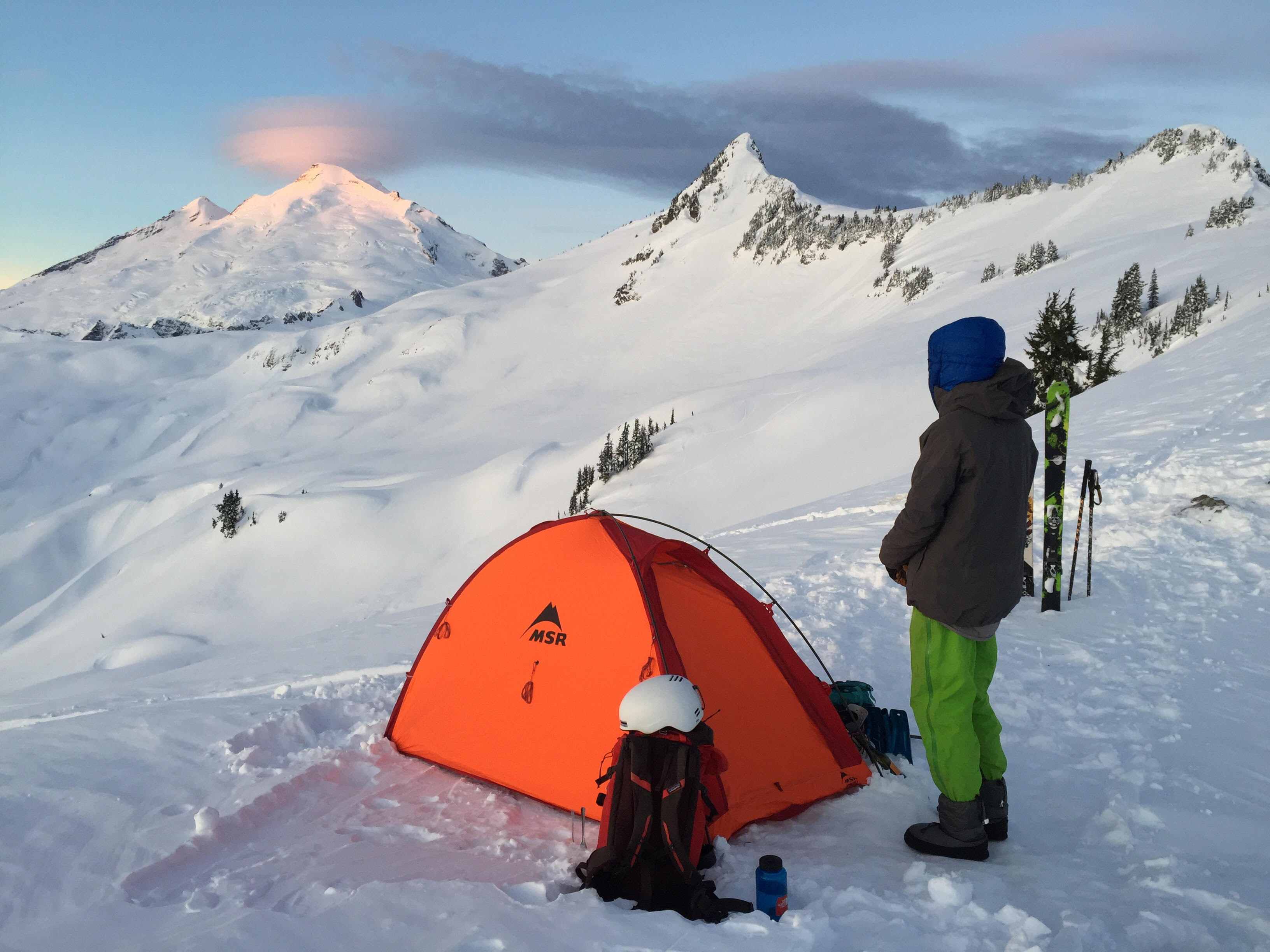 MSR Advance Pro 2 Ultralight: a single-wall, four-season tent that