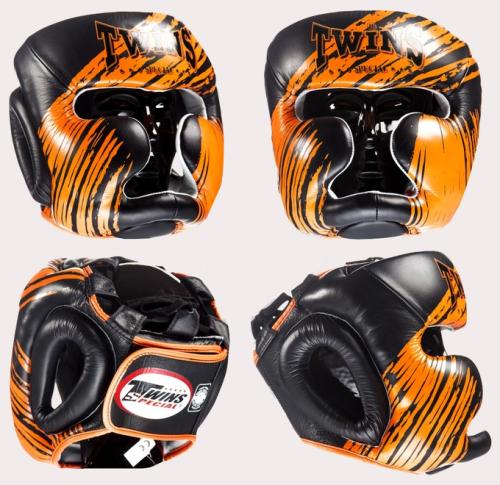 Twins ツインズ ヘッドギア ヘッドガード TWINS FHG-TW2 Black-Orange