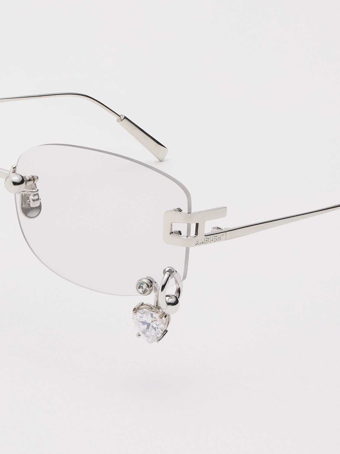 AMBUSH Pierced glass silver 【公式通販】