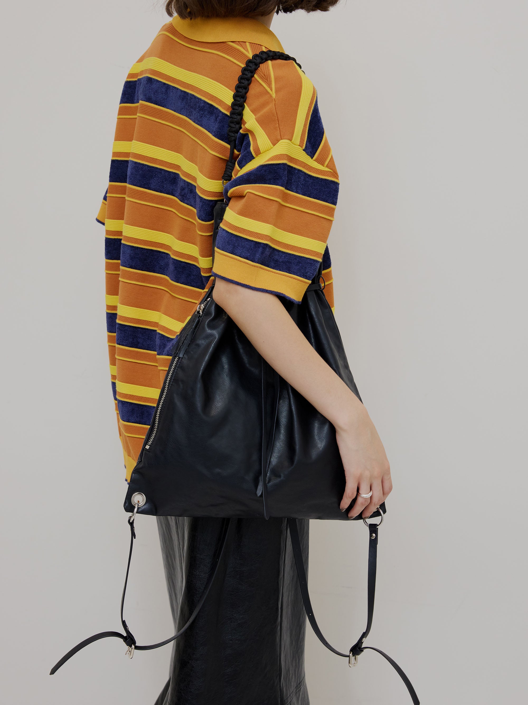 AMERI MANY WAY SYNTHETIC LEATHER BAG