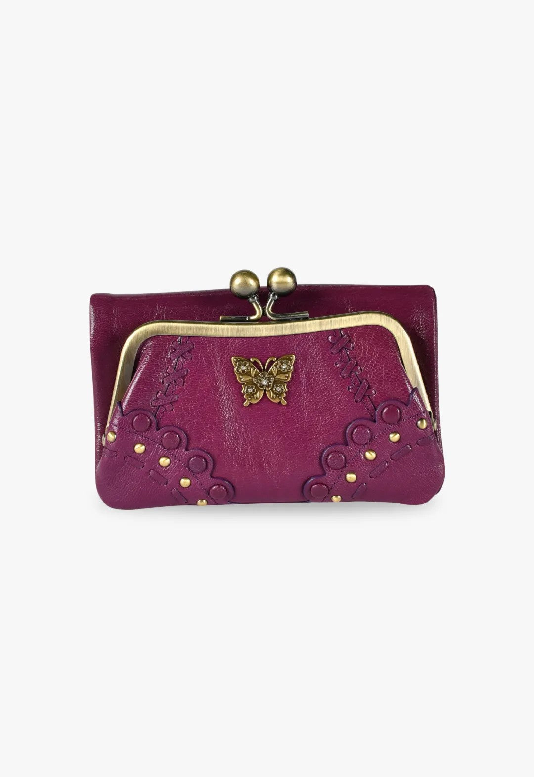 アナ スイ（ANNA SUI）マチルダ 口金二つ折り財布 | バタフライ ギフト