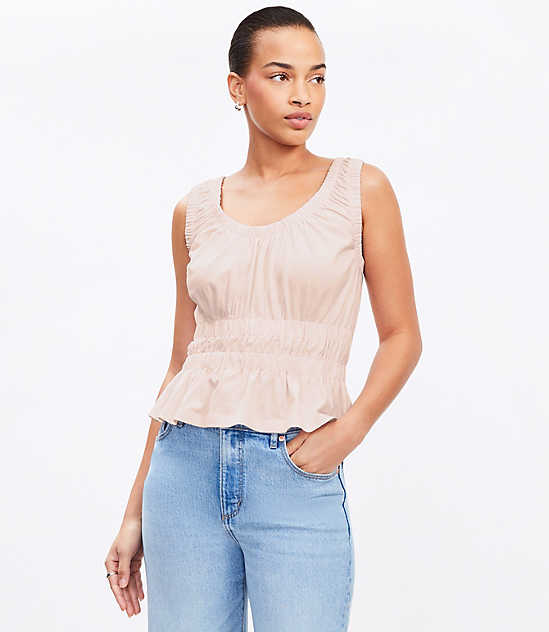 Chic Peplum Top | Loft