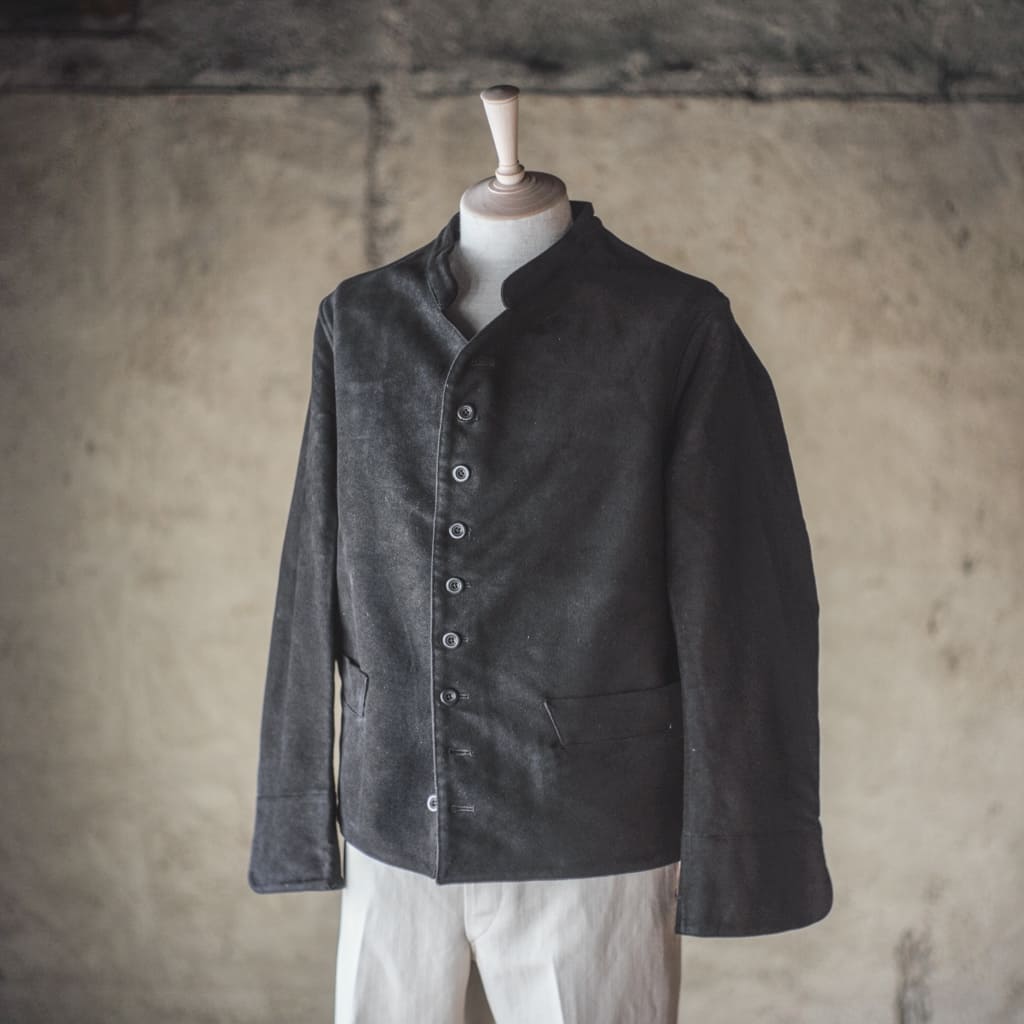 DOLMAN - ENGLISH MOLESKIN - BLACK – ANATOMICA KYOTO アナトミカ京都