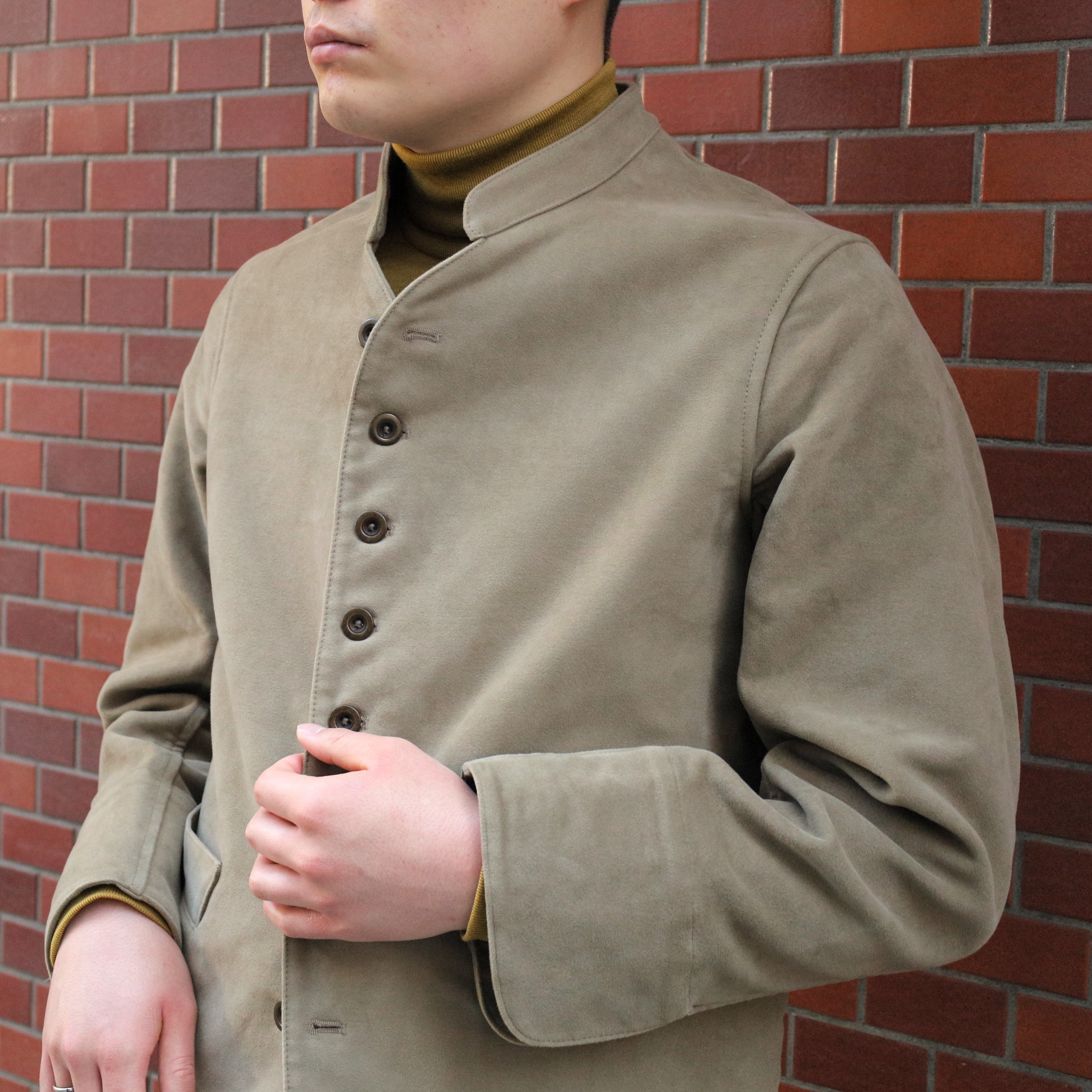 DOLMAN ENGLISH MOLESKIN LOVAT – ANATOMICA NAGOYA