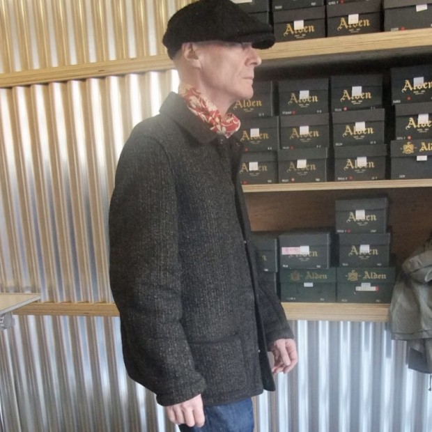 DOLMAN / ENGLISH MOLESKIN LIGHT LOVAT | ANATOMICA SAPPORO