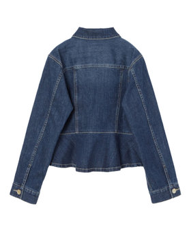 ストレッチデニムペプラム ジャケット|ANAYI OFFICIAL ONLINE STORE