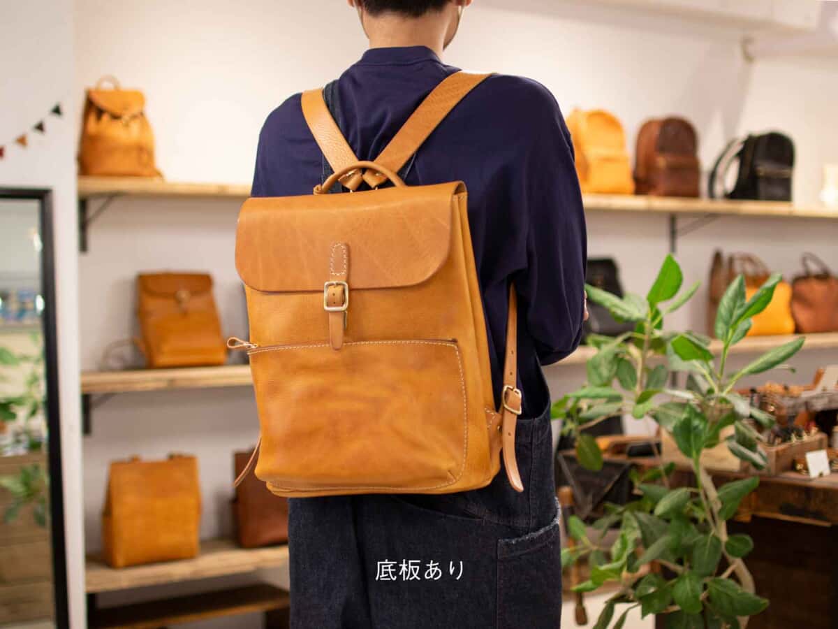 四角リュックの底板ができました！ |analogico（アナロジコ）