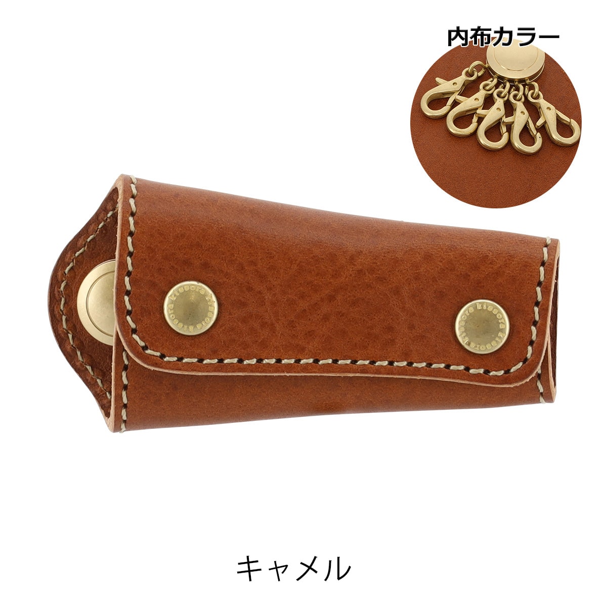kissora キソラ キーケース 本革 ミネルバボックス KIKN-129 牛革 日本