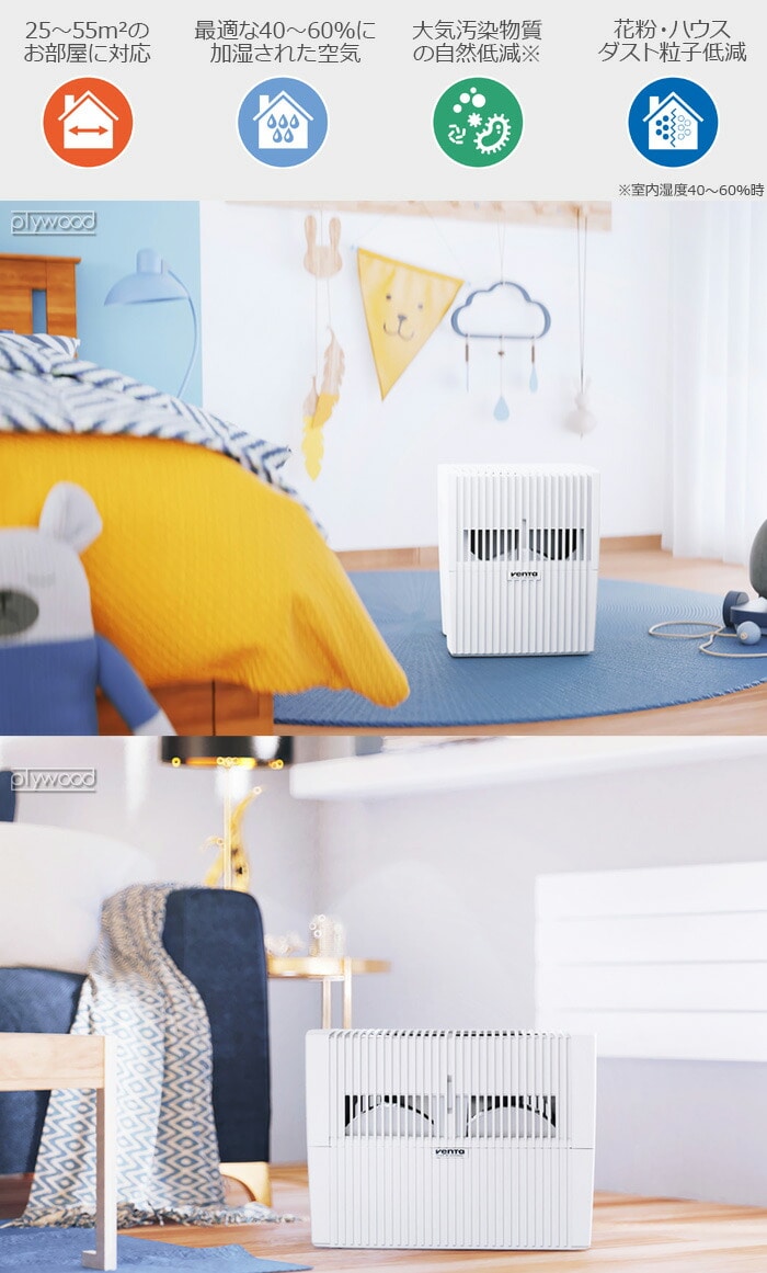 ベンタ エアウォッシャー LW15 25m2 Venta Airwasher 《オリジナル