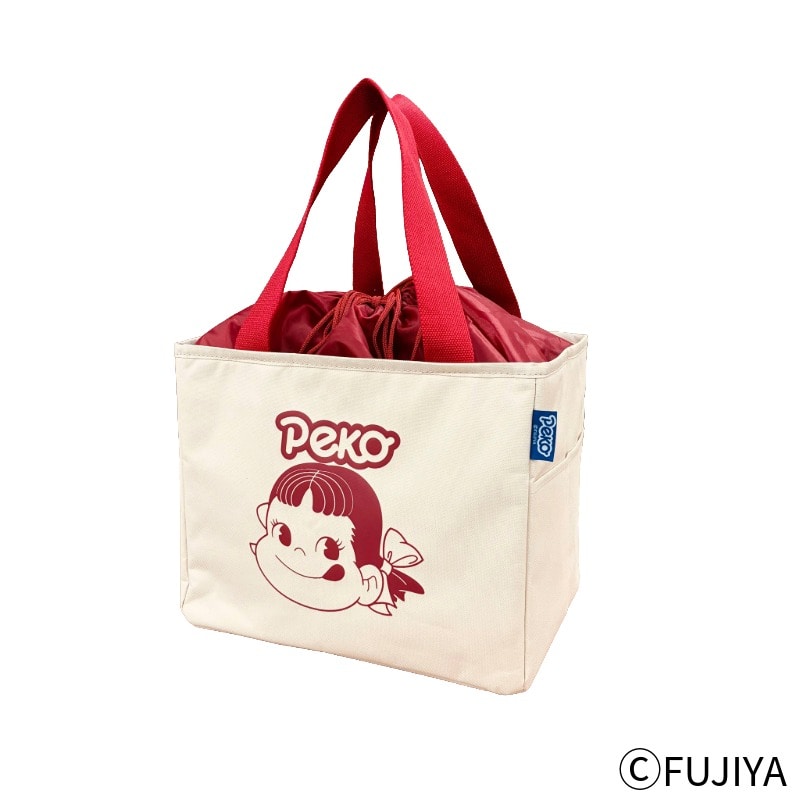 不二家 公式 保冷 保温 レジかごバッグ ペコちゃん エコバッグ レジ