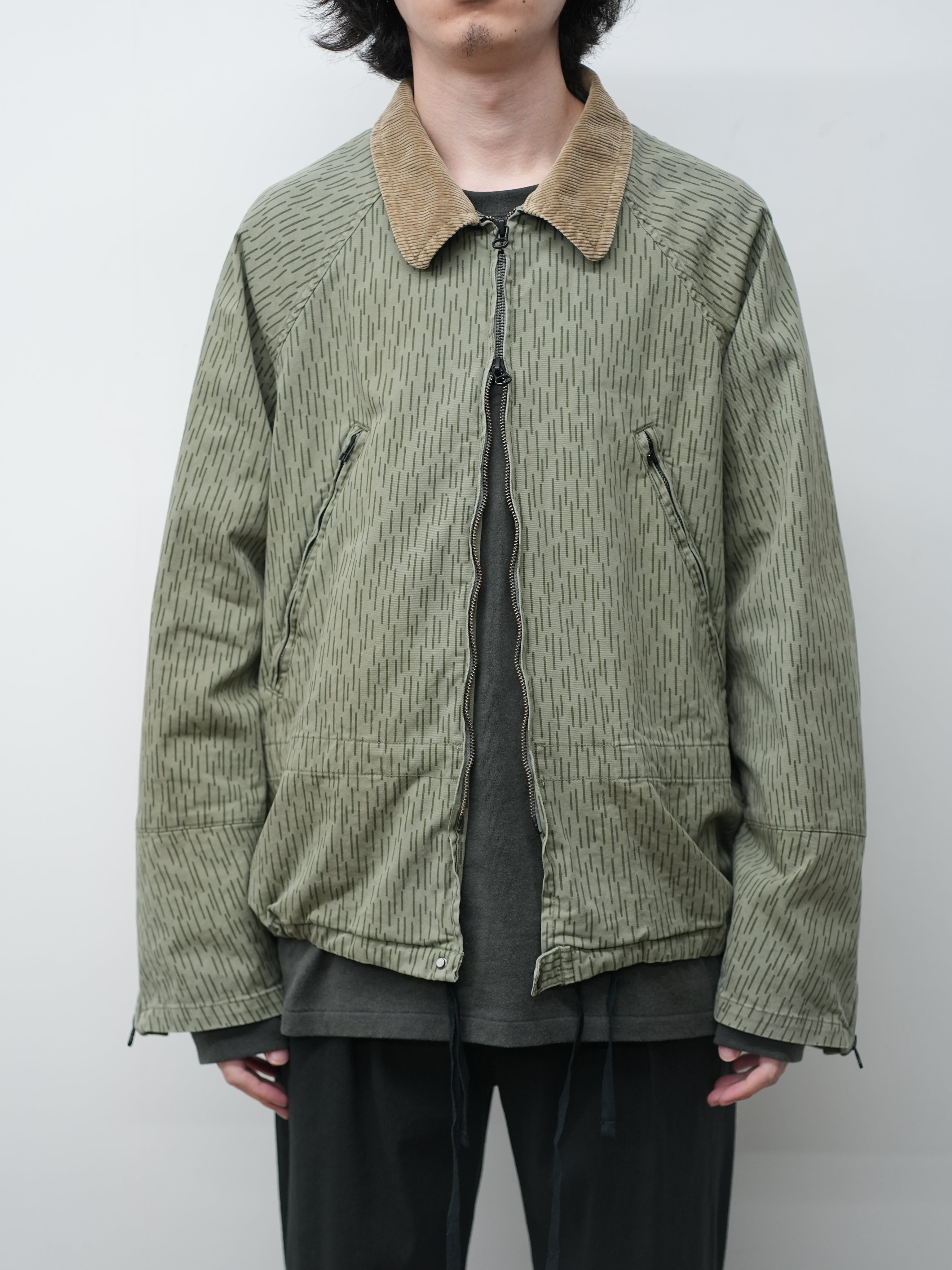 CAMO ZIPUP JACKET(RAIN DROP CAMO) – ANCELLM