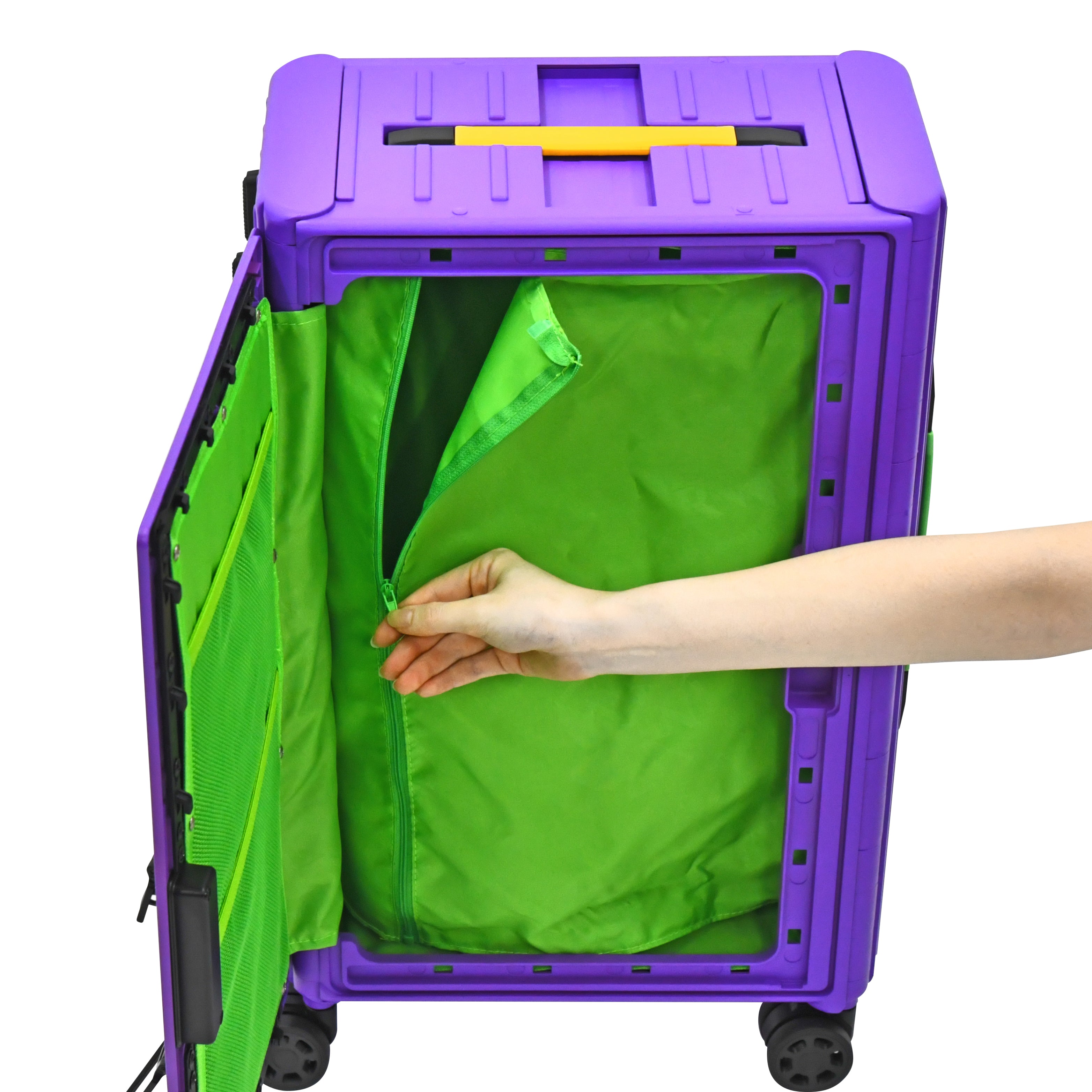 &.FLAT（アンドフラット）｜折り畳みキャリーケース