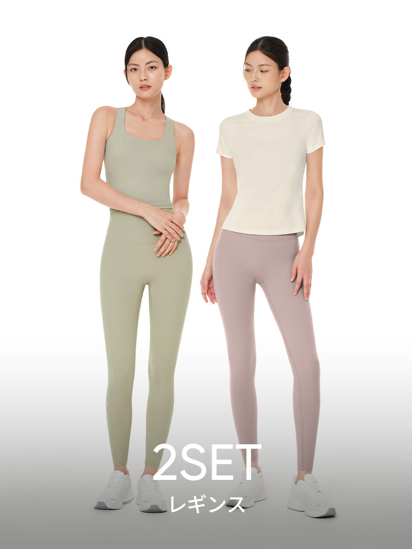 アンダール　エアクーリングGINI 2枚セット andar シグネチャー Aircooling GINI レギンス 5つのカラーカテゴリに