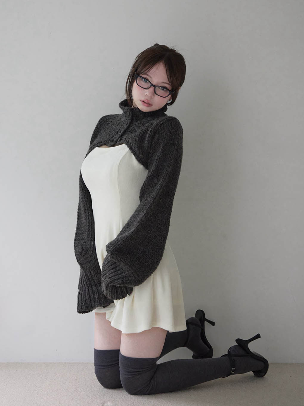 ANDMARY】Zoey velour set dress