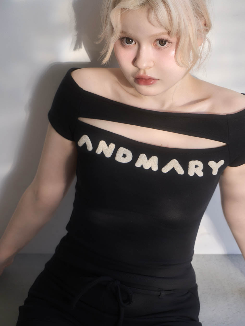 ANDMARY】Mary logo tops