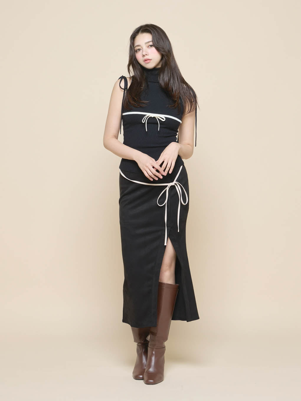 Ribbon mermaid skirt