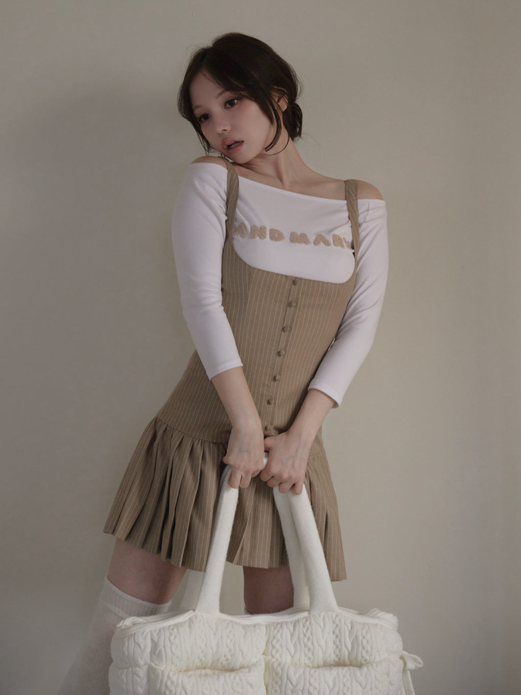 ANDMARY】Jade set mini dress