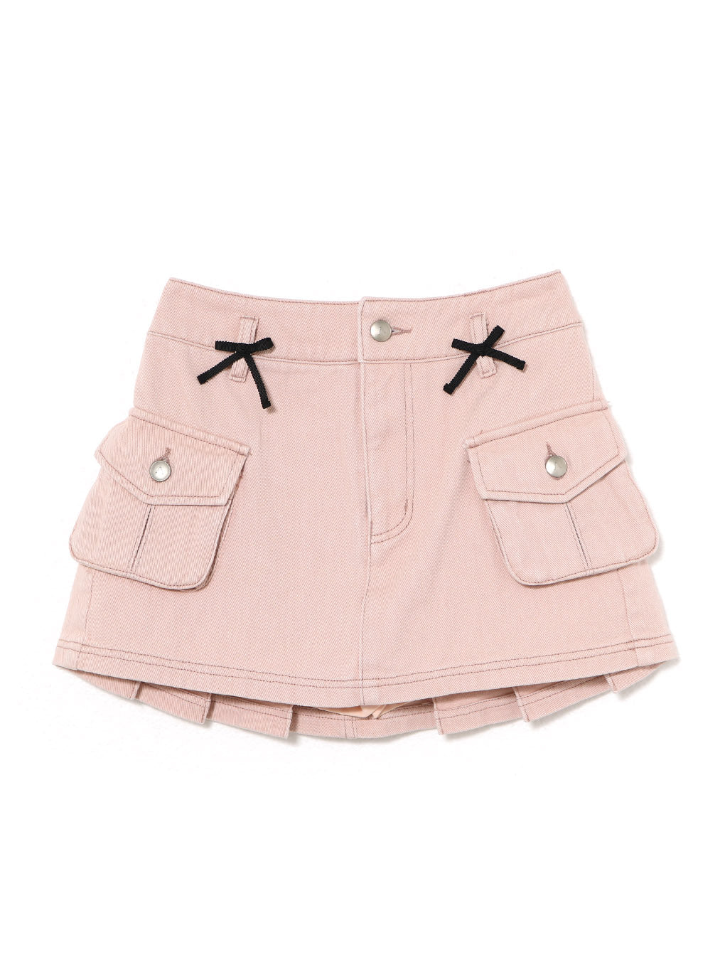 ANDMARY】Baby ribbon mini skirt