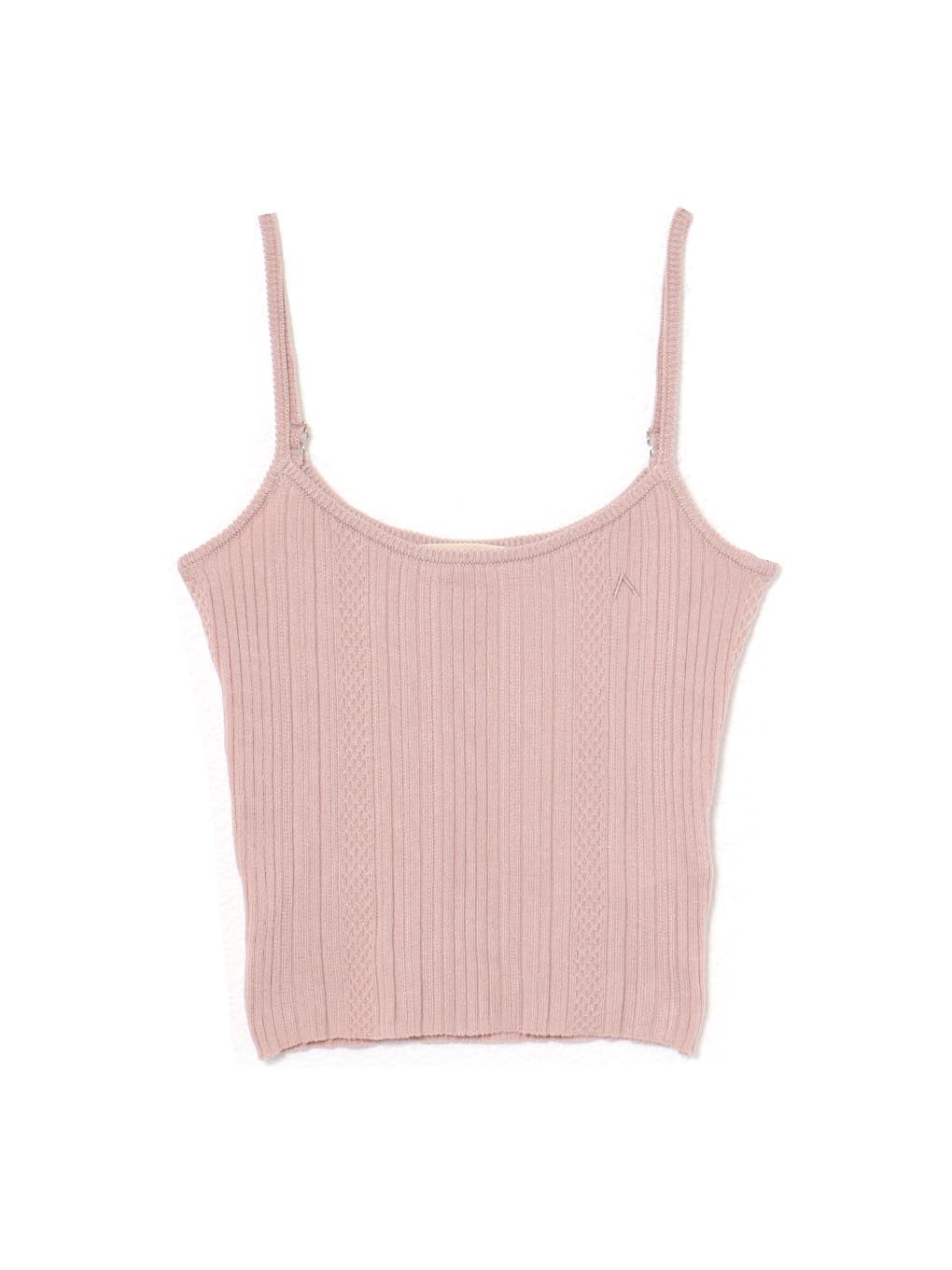 ANDMARY】Crochet frill knit tops