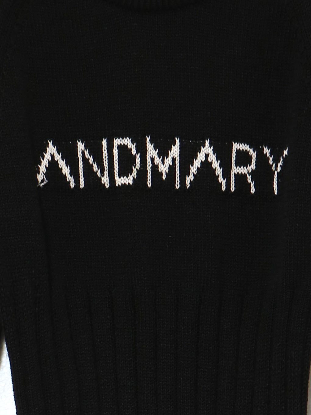 ANDMARY】Mary logo knit tops