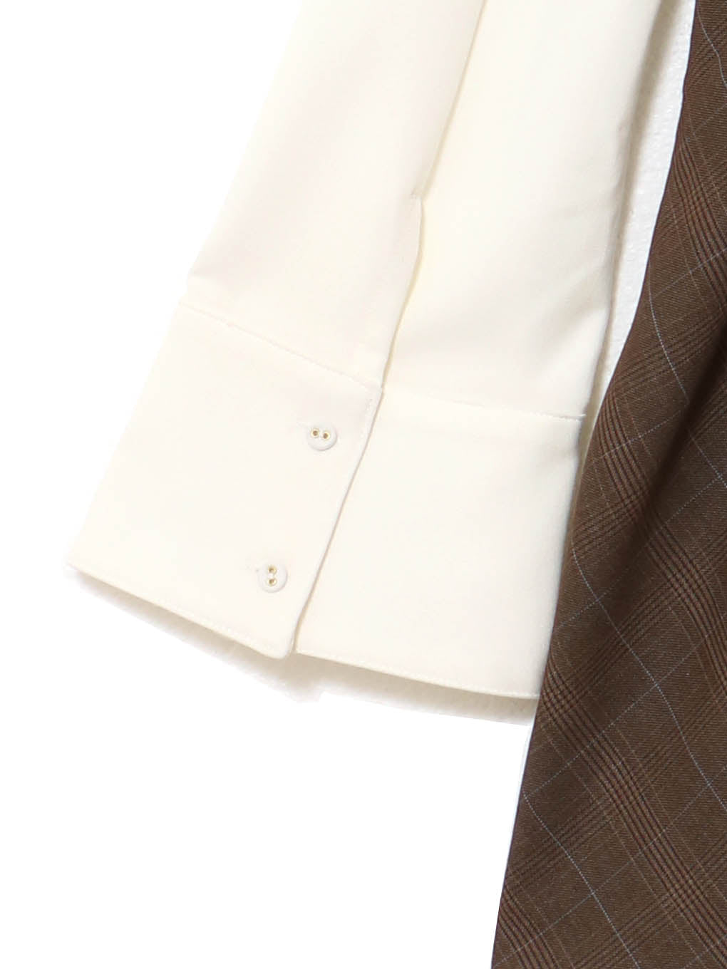 ANDMARY】Betty layered check dress