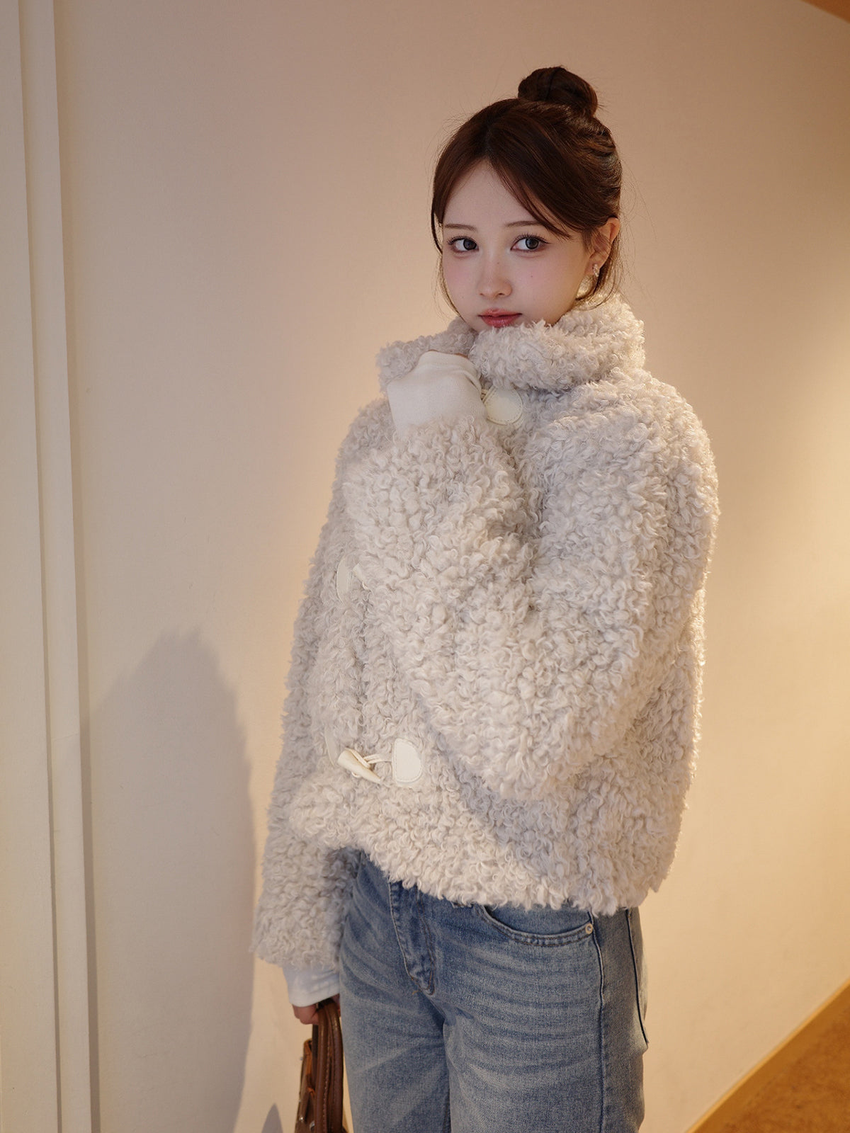 プードルファータッチダッフルコート – ANDOR ONLINE