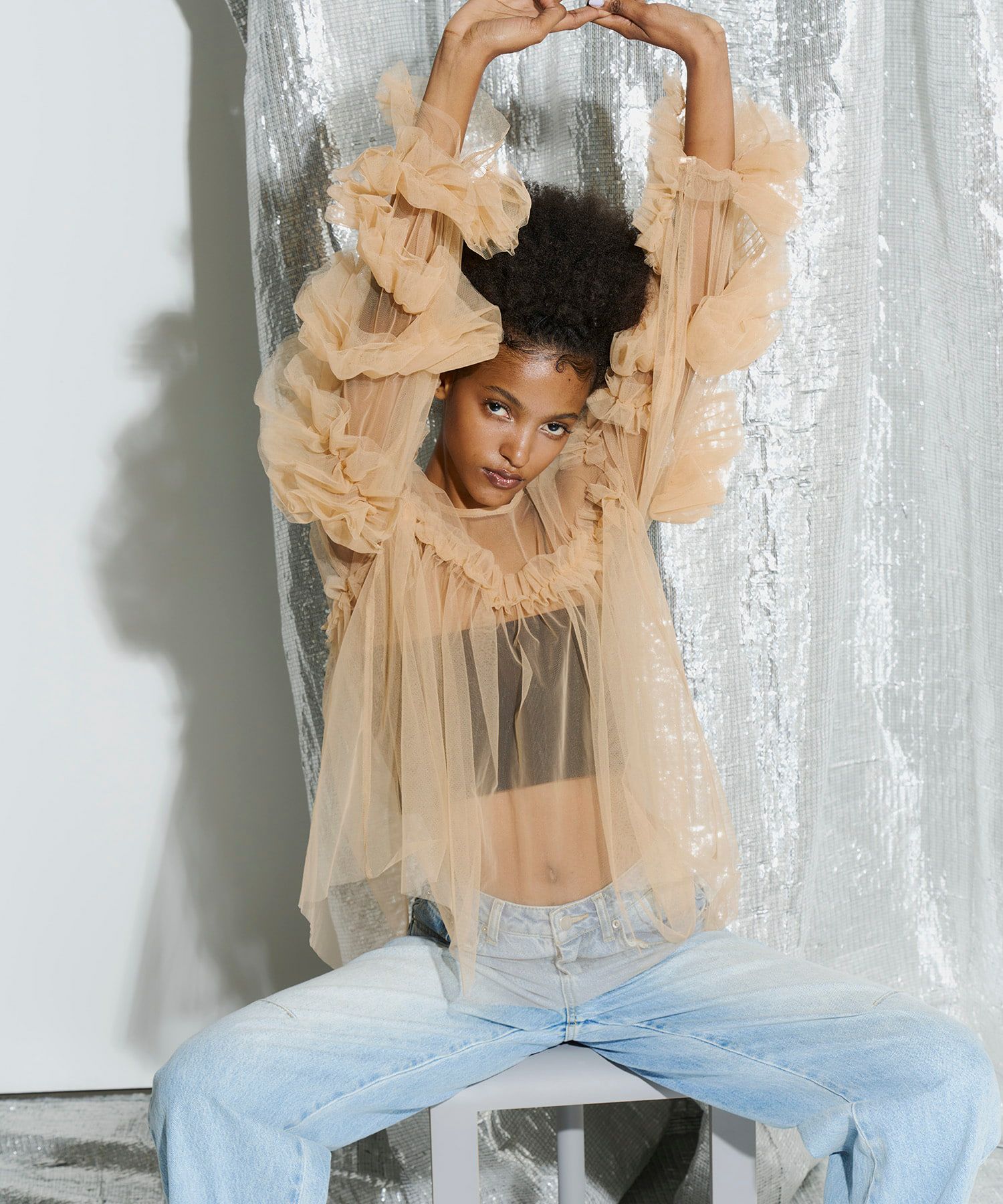 decorative tulle tops | ANDRESD