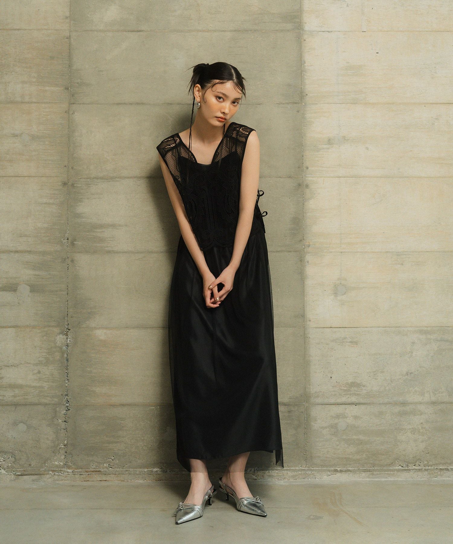 tulle layered dress | ANDRESD