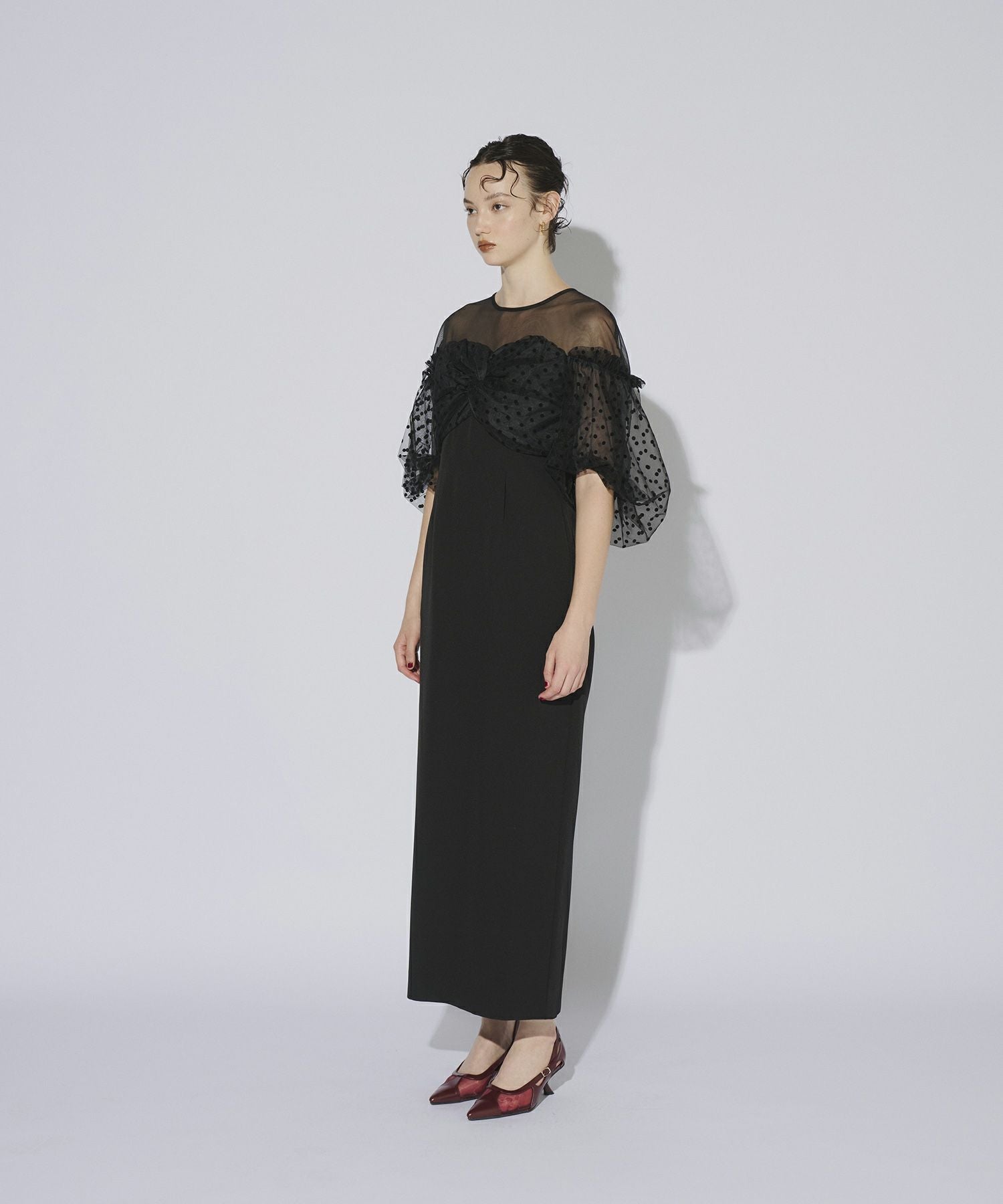 flocky dot one piece | ANDRESD