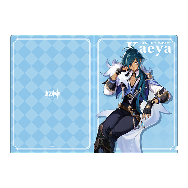 メタルクリアファイル – ガイア | 原神展～たびごころの赴くままに～