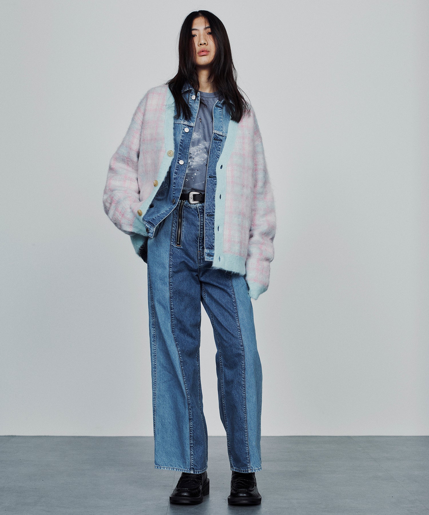 SWITCHING ZIP DENIM PANTS – ANLIO（アンリオ）