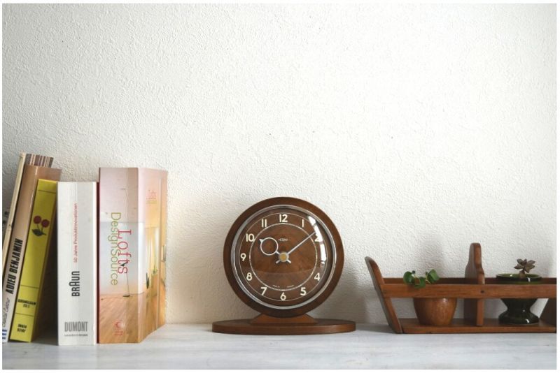 Metamec 木製置き時計 - a n t e n n a
