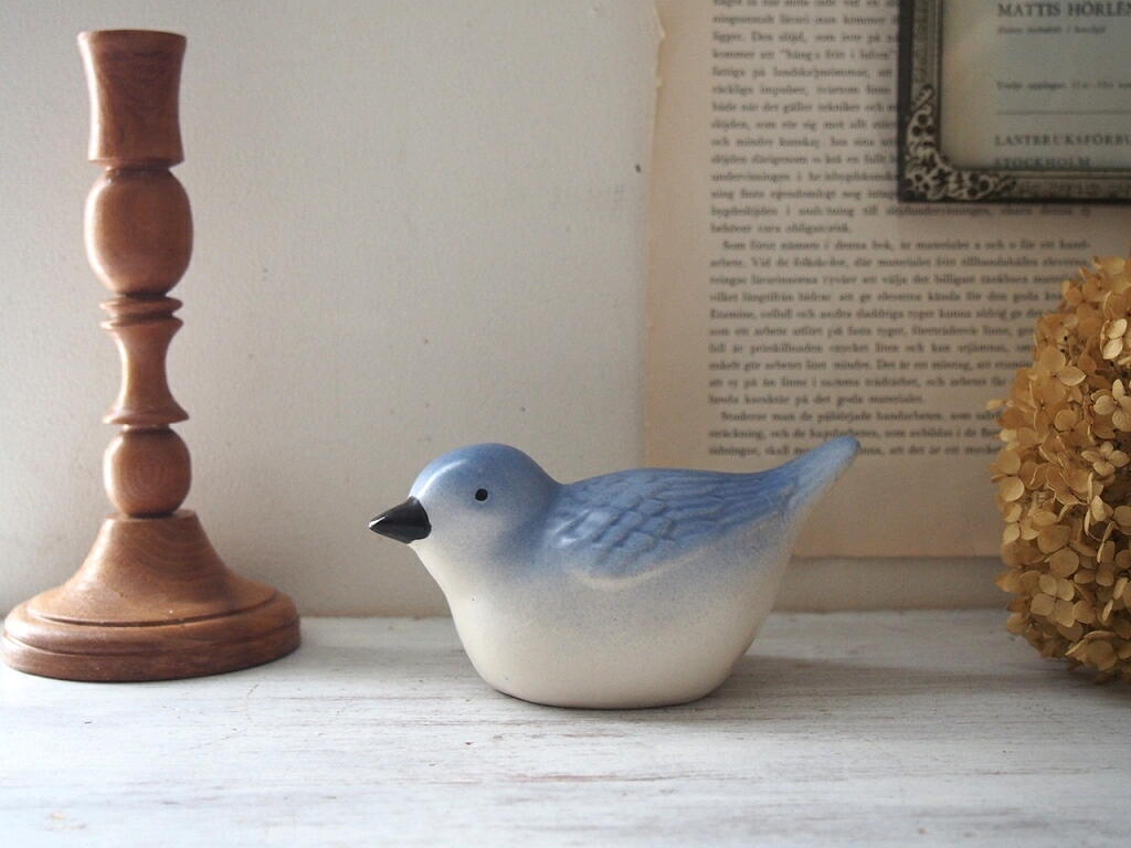 北欧ヴィンテージ KAF keramik 陶器の鳥の置物 - a n t e n n a