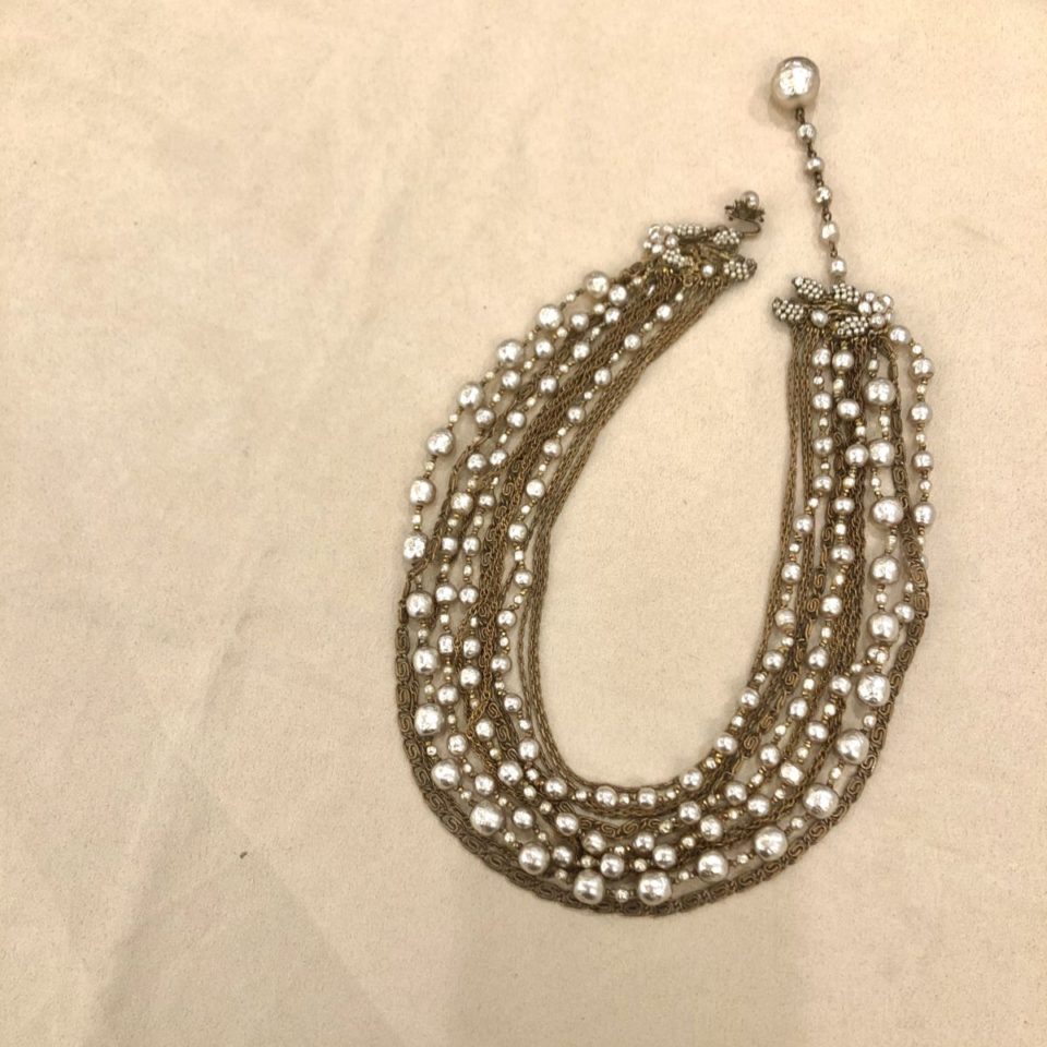 ミリアム・ハスケル「パール チェーン ネックレス」《アンティックかとう》