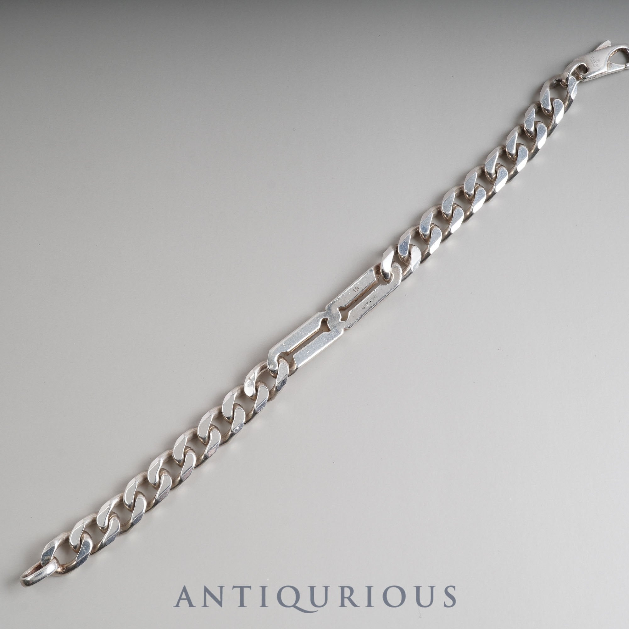 グッチ ブレスレット ノットインフィニティ チェーン SV925 箱 袋