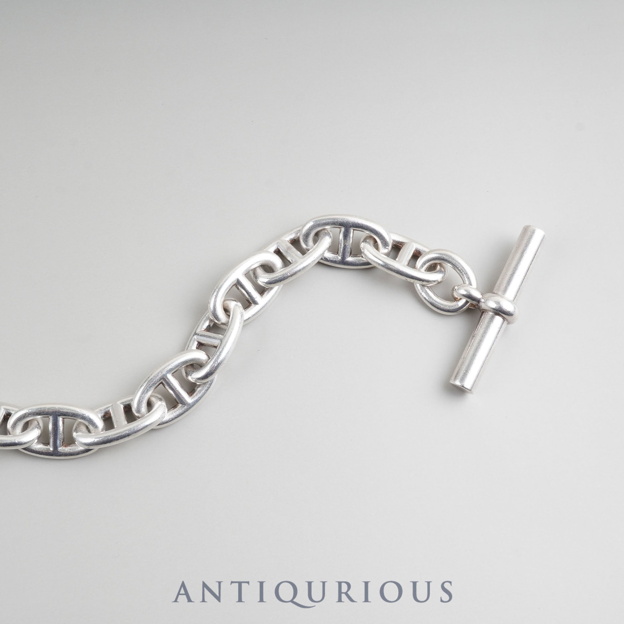 エルメス ブレスレット シェーヌダンクル TGM 14コマ マルジェラ期 925