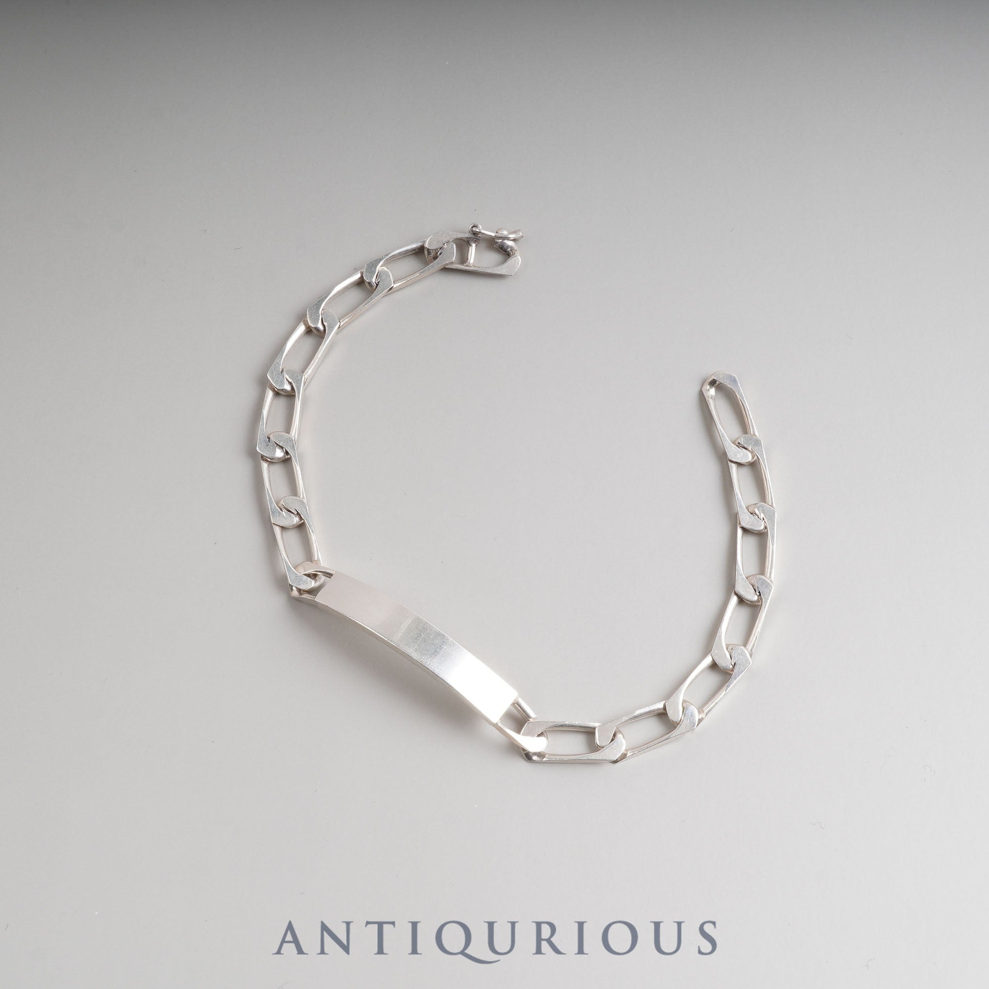 ティファニー ブレスレット ID 喜平 チェーン スターリングシルバー 箱