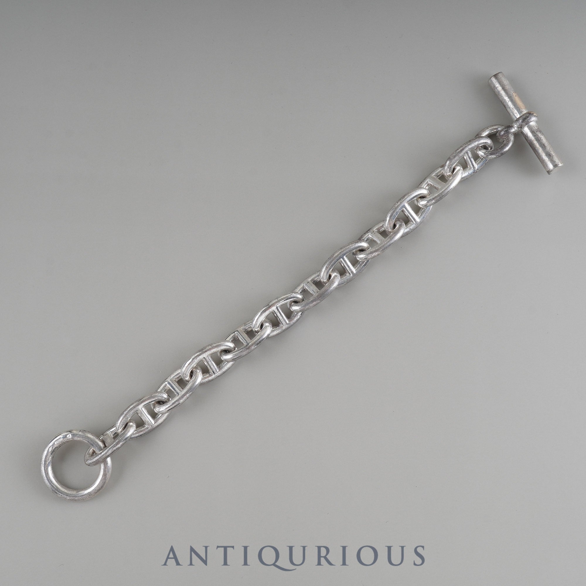 エルメス ブレスレット シェーヌダンクル TGM 12コマ SV925 マルジェラ