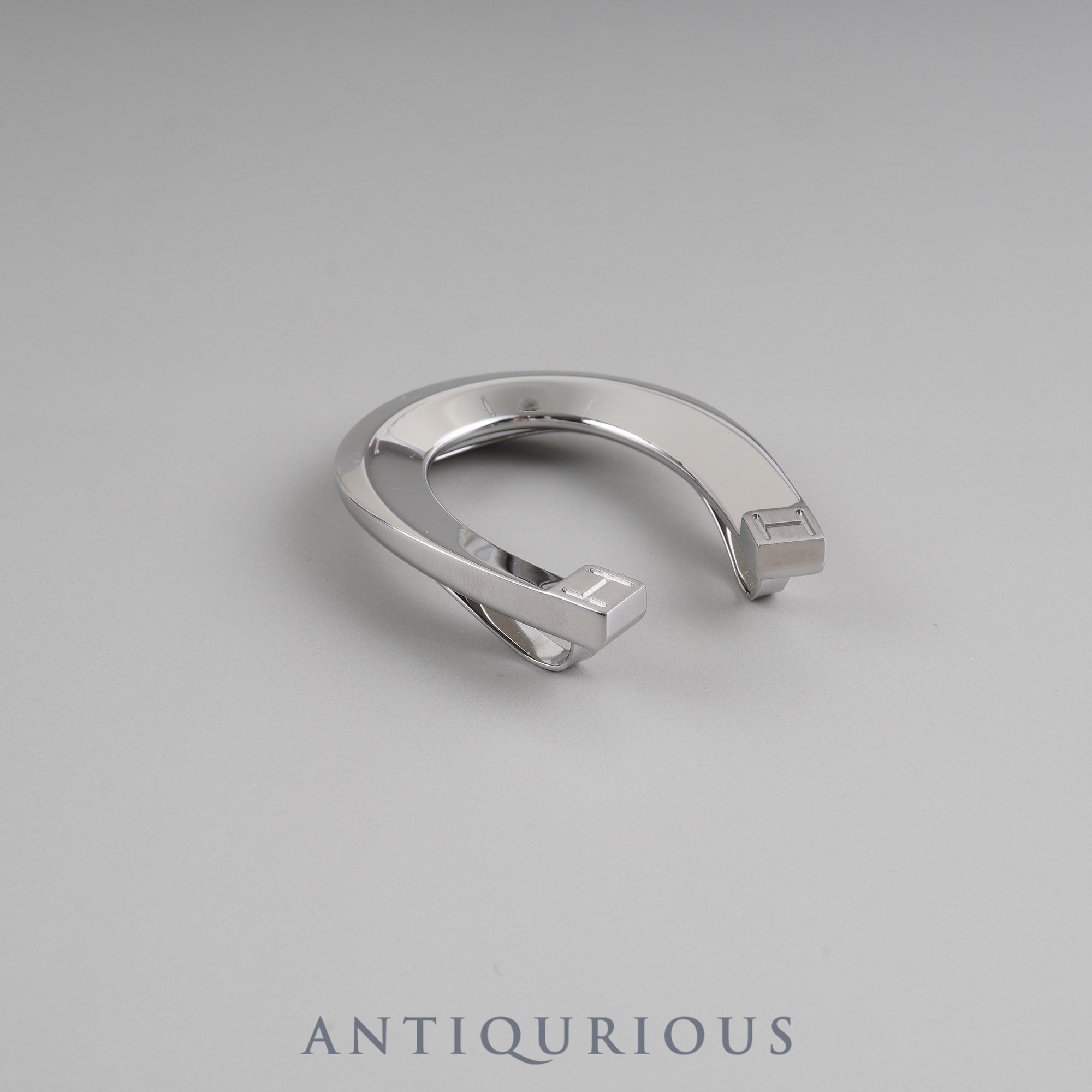 エルメス マネークリップ ラック ホースシューモチーフ SS 箱 保存袋