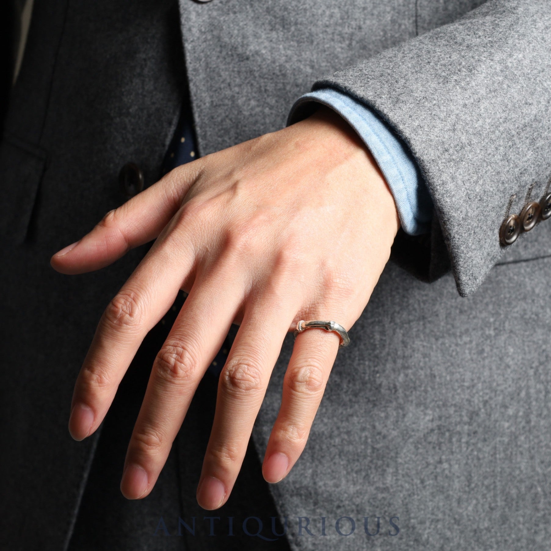 ティファニー リング バンブー SV925 約8号 箱 保存袋 | 東京銀座の