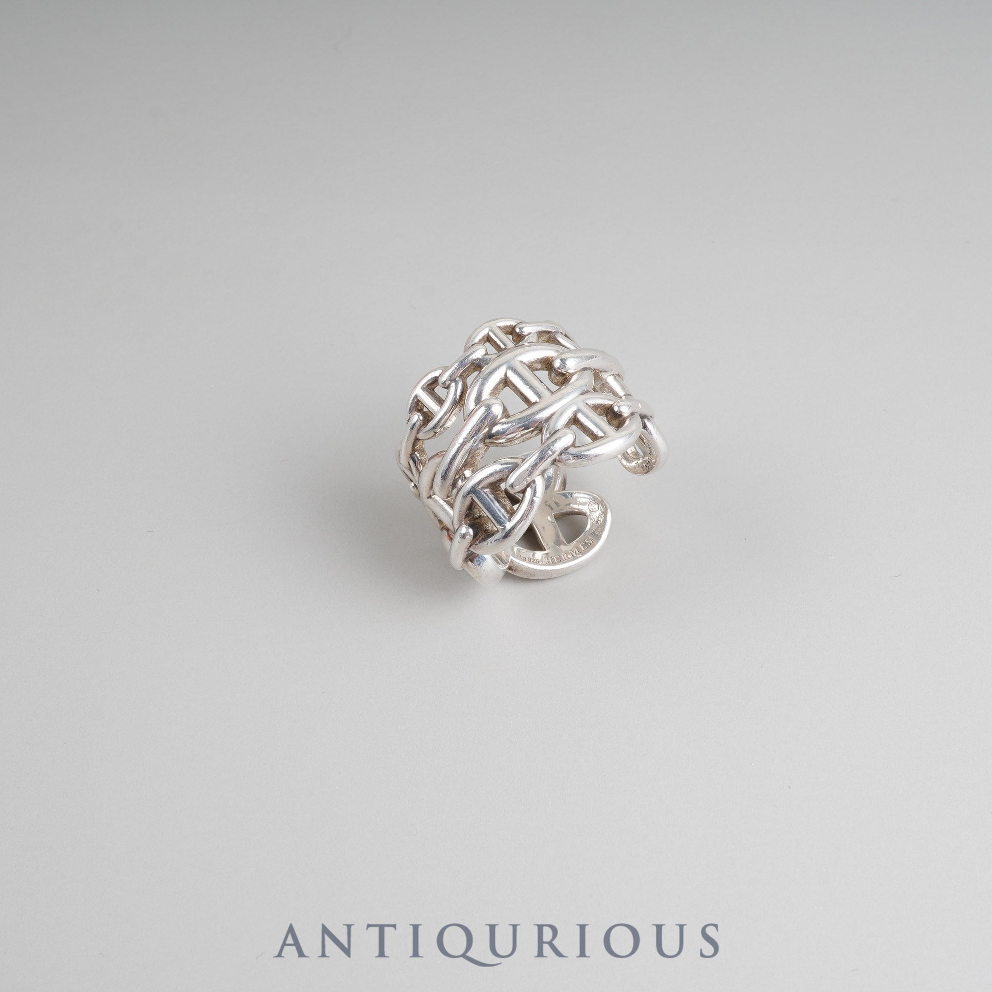 エルメス リング シェーヌダンクル アンシェネ GM スターリング