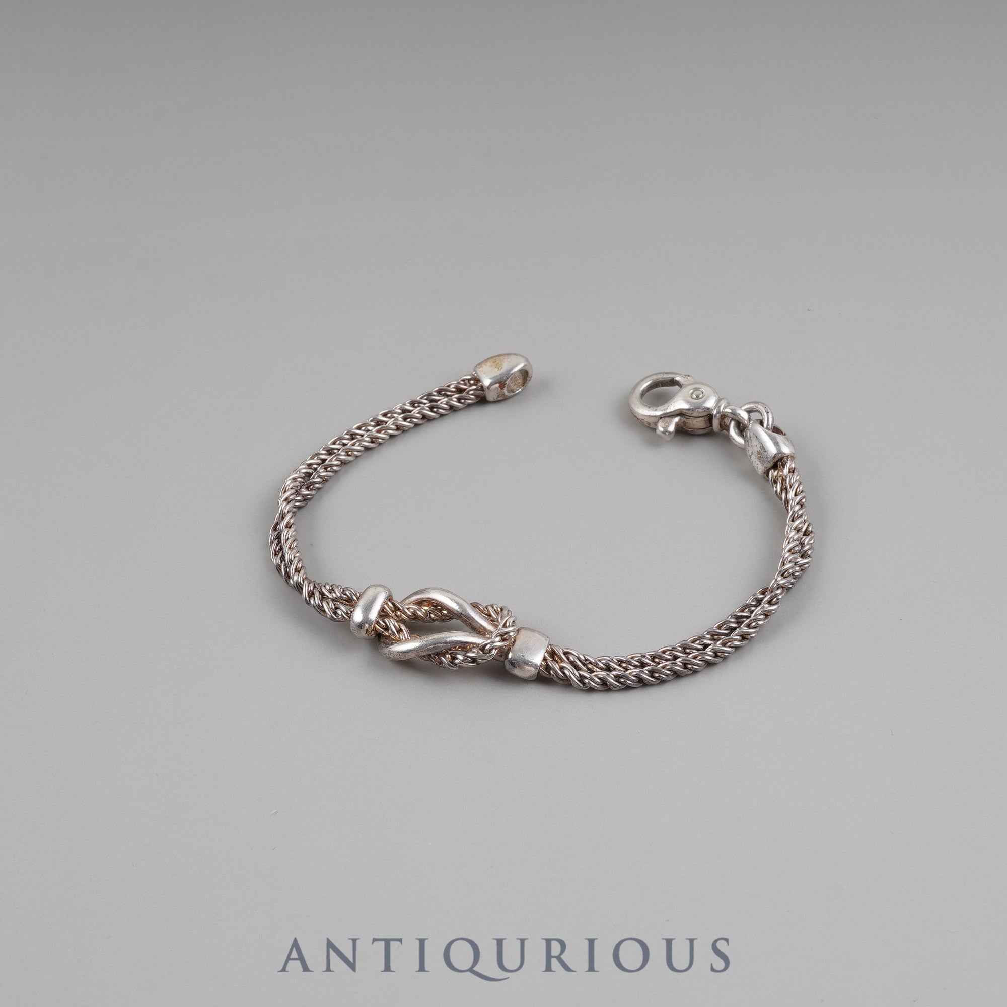 ティファニー ブレスレット センターノットダブルロープ SV925 | 東京